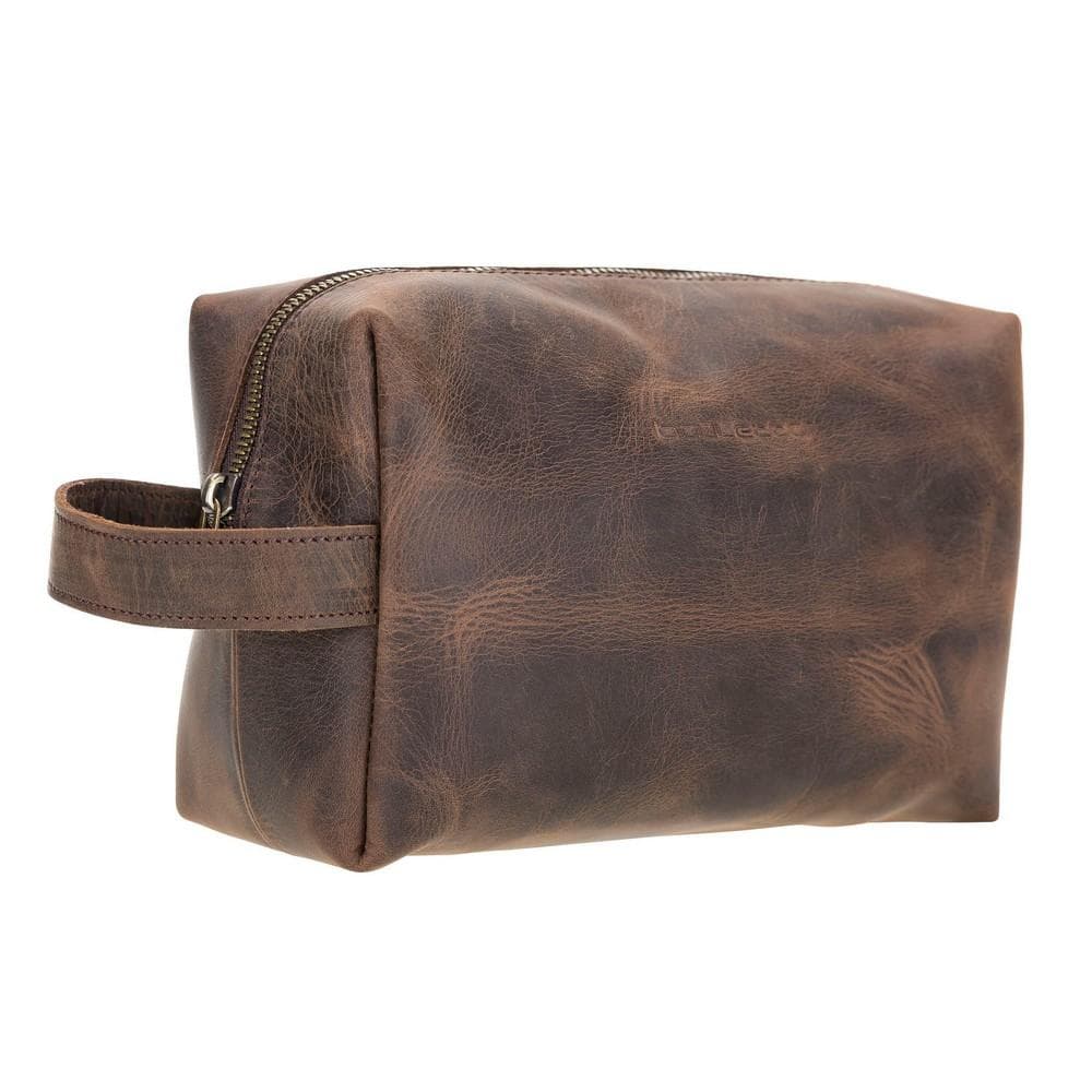 Bag Eve Make Up Bag / Medium - Antic Dark Brown Bouletta Shop
