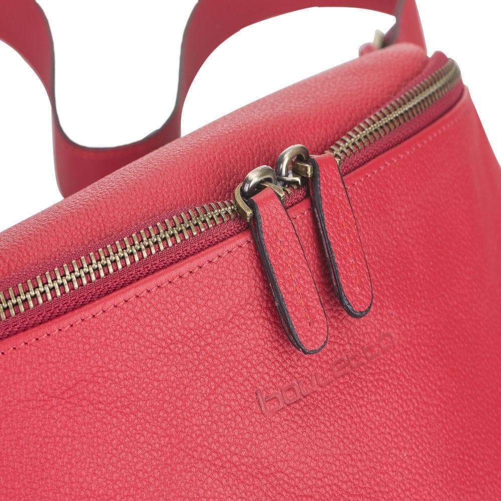 Bag Minoan Leather Belt Bag  - Floater Red Bouletta Shop