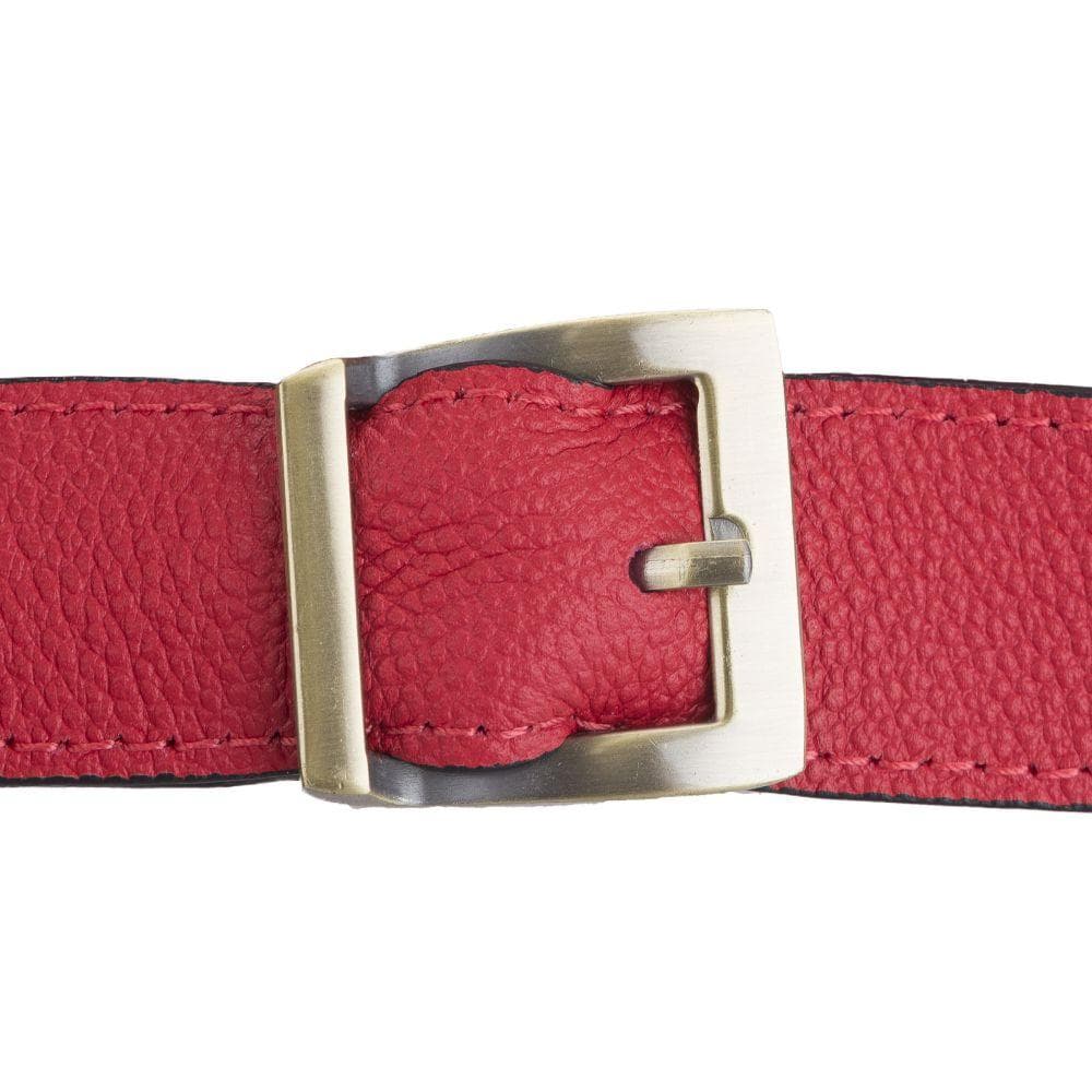 Bag Minoan Leather Belt Bag  - Floater Red Bouletta Shop