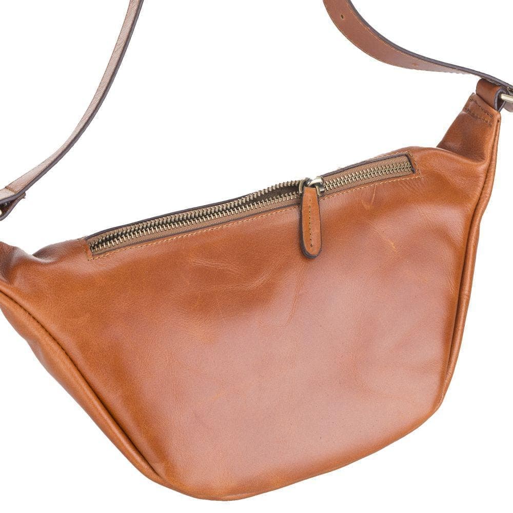 Bag Minoan Leather Belt Bag  - Rustic Tan Bouletta Shop