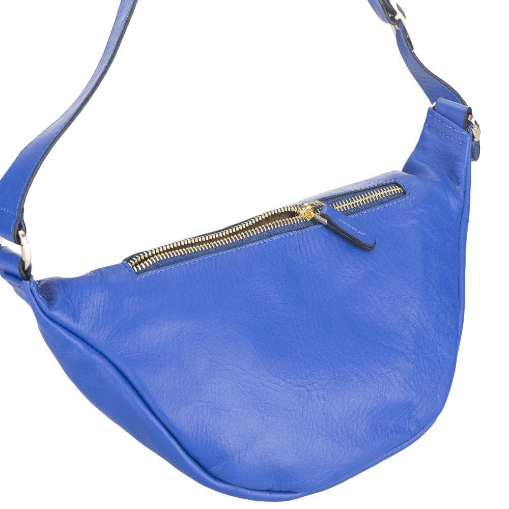 Bag Minoan Leather Belt Bag  - Sax Blue Bouletta Shop