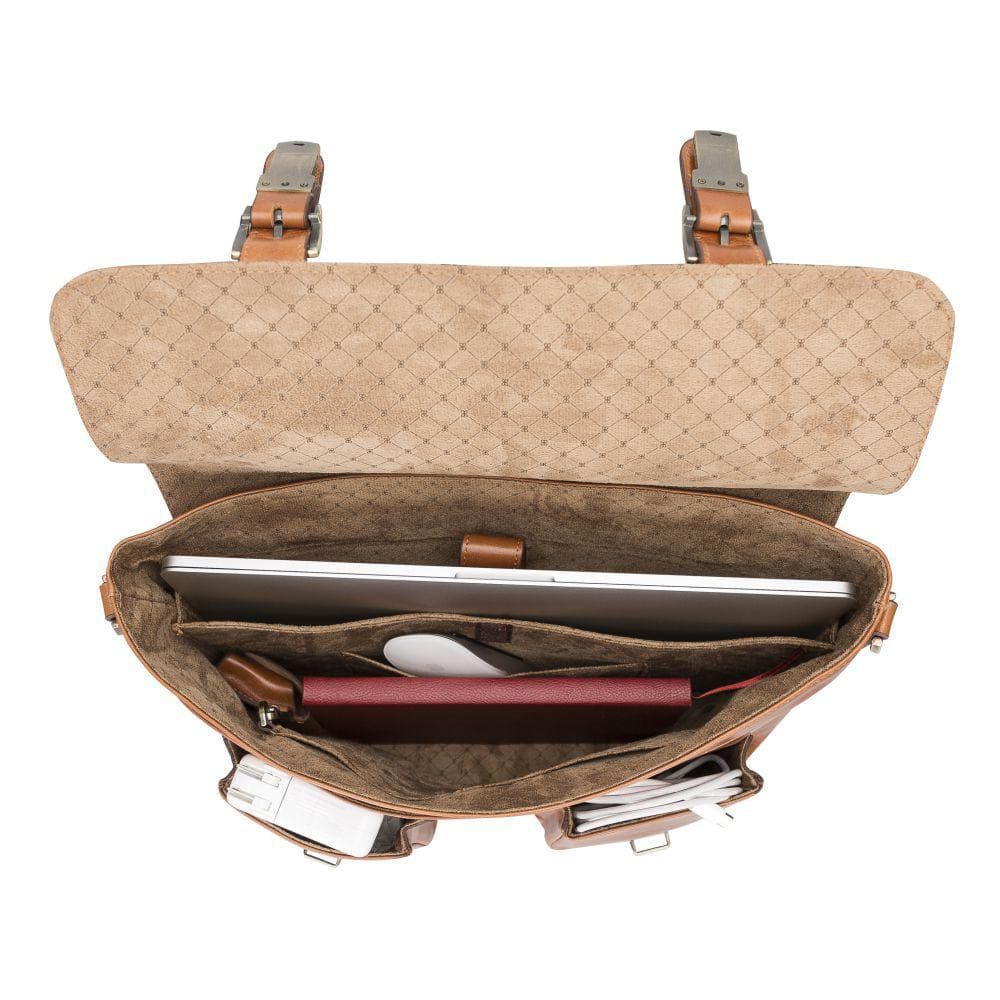 Bag Olympus Leather Briefcase 13" Bouletta Shop