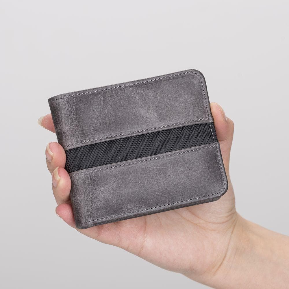 Benjamin Leather Wallet - Leather Card Holder Bouletta Shop
