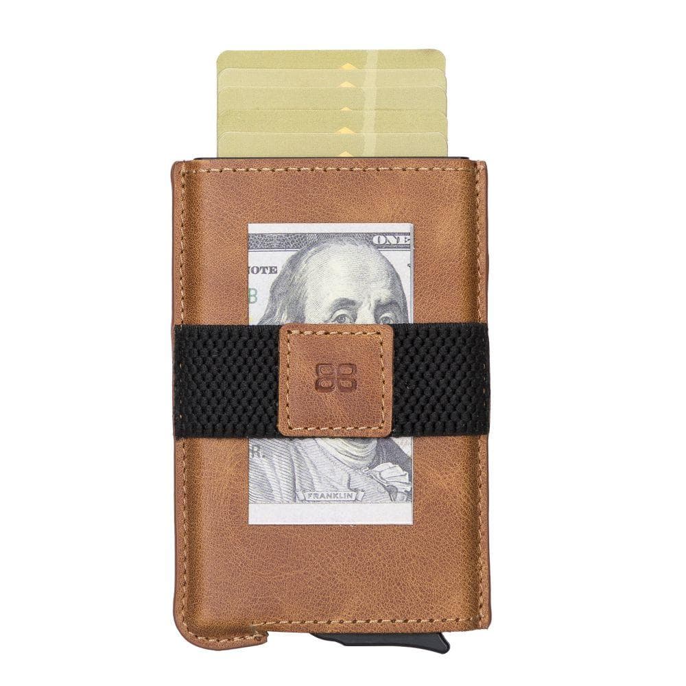 Thomson Leather Card Holder Tiguan Tan Bouletta Shop