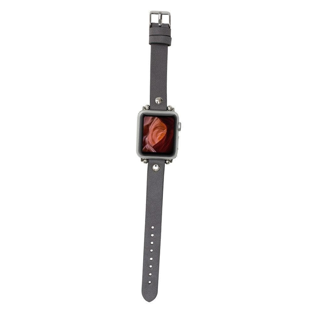Clitheroe Ferro Apple Watch Leather Strap Bouletta LTD