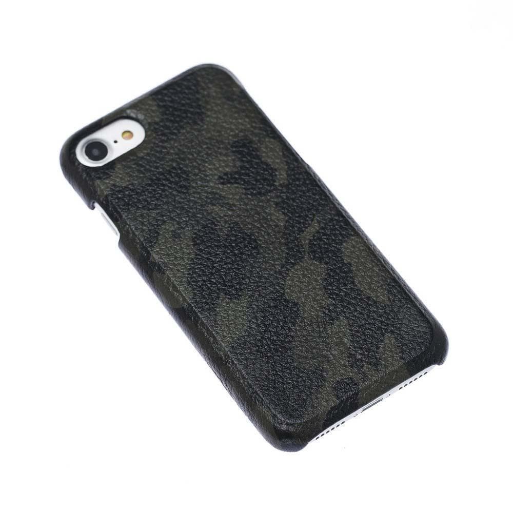 Cover Case F360 Leather Back Cover Case for Apple iphone SE2/7/8 - Camouflage Green Bouletta Shop
