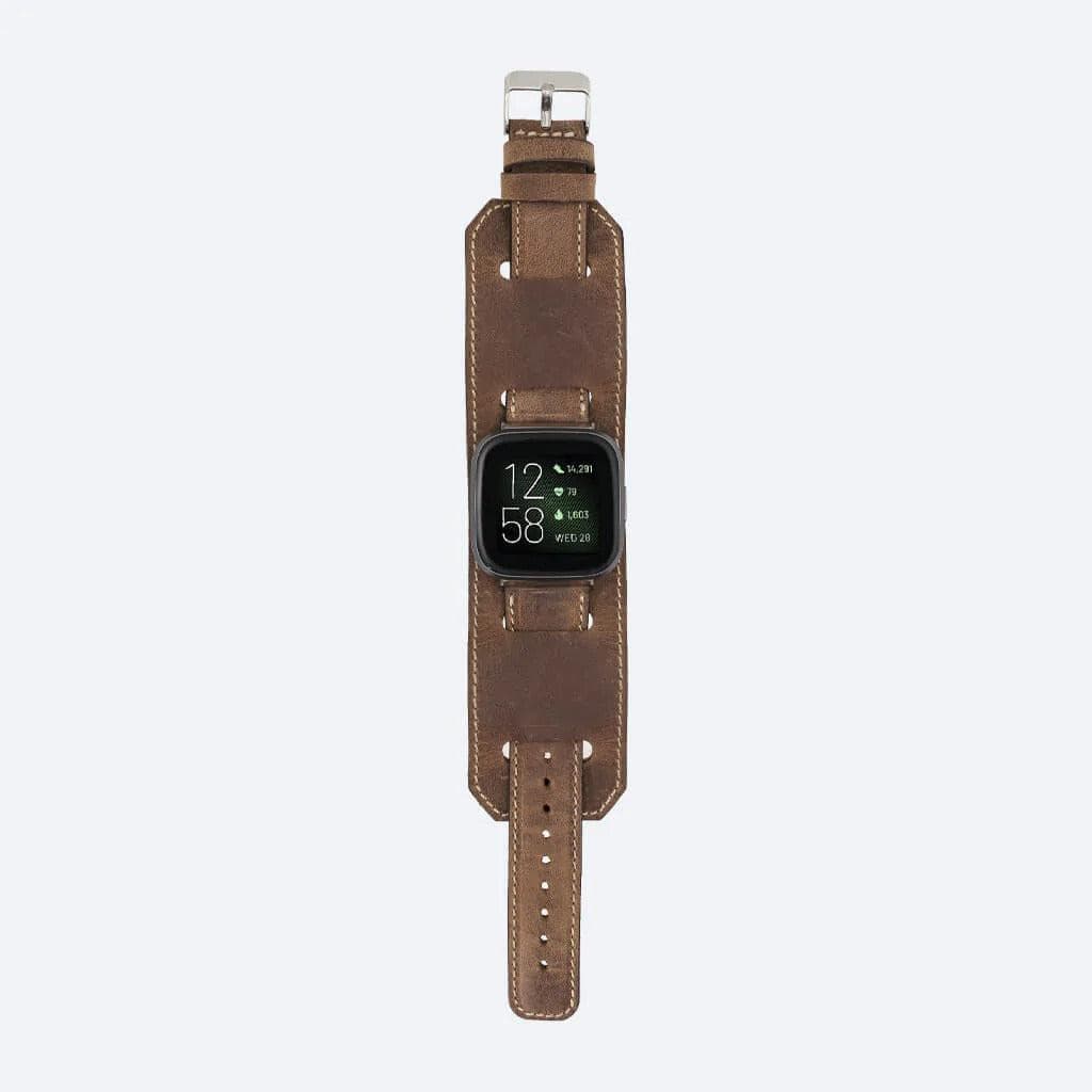 Cuff FitBit Leather Strap Bouletta