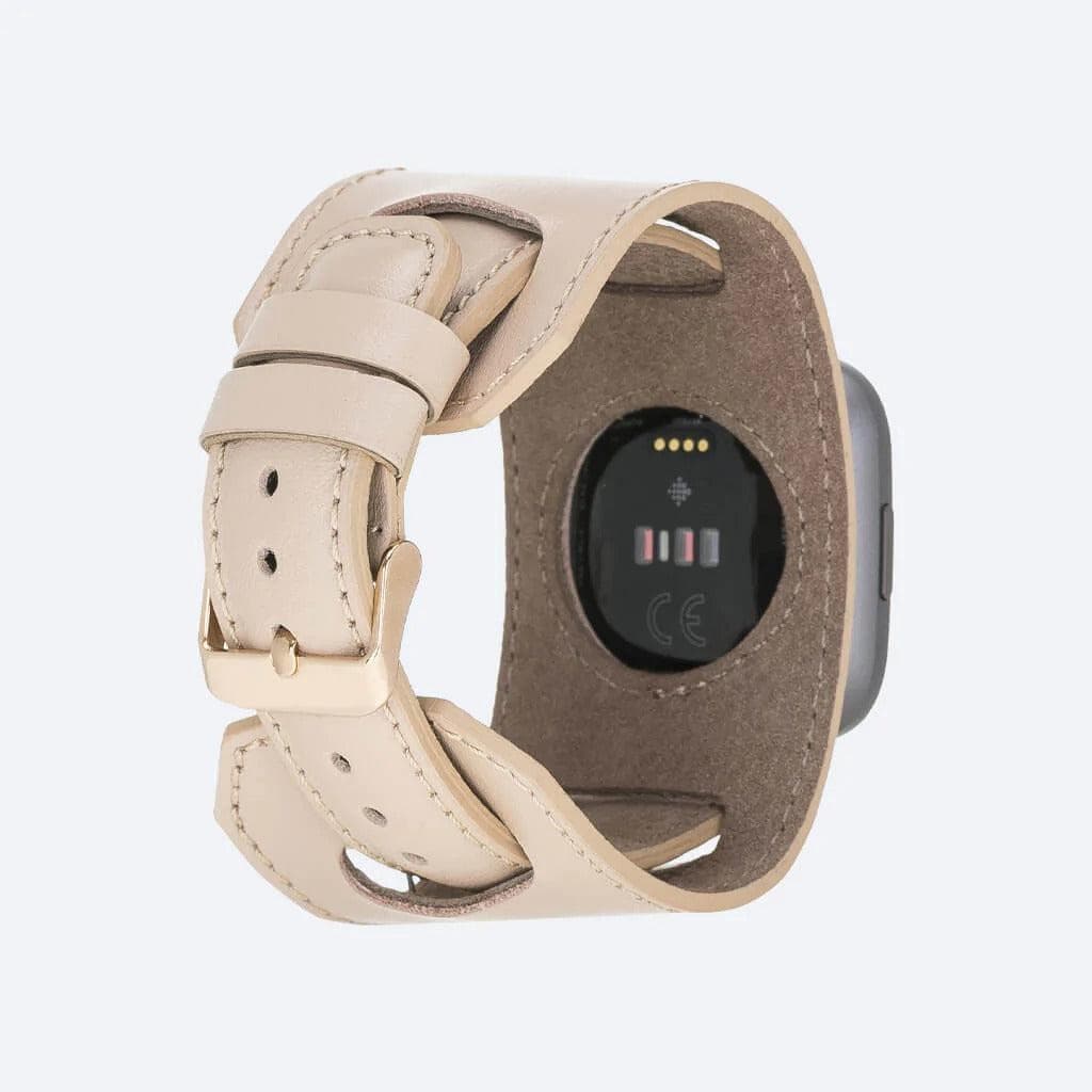 Cuff FitBit Leather Strap Bouletta