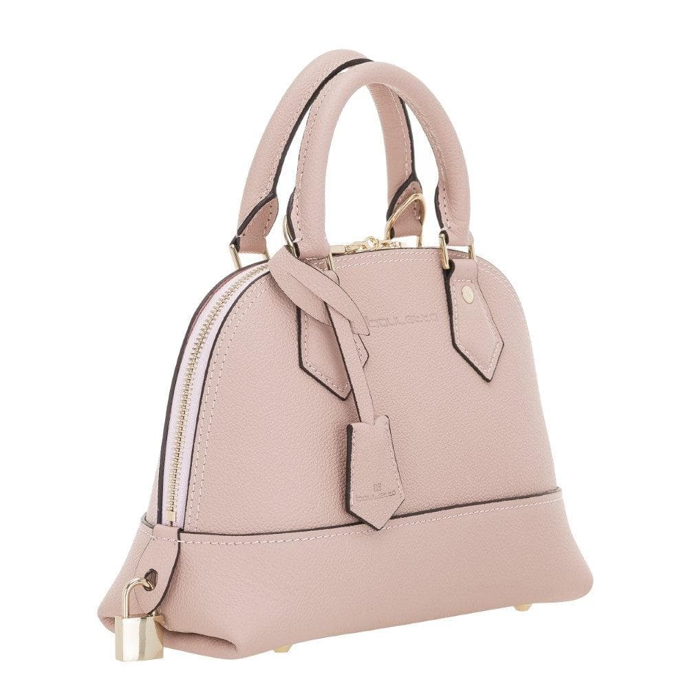 Daisy Leather Handbags with Shoulder Strap for Women Light Pink Bouletta LTD