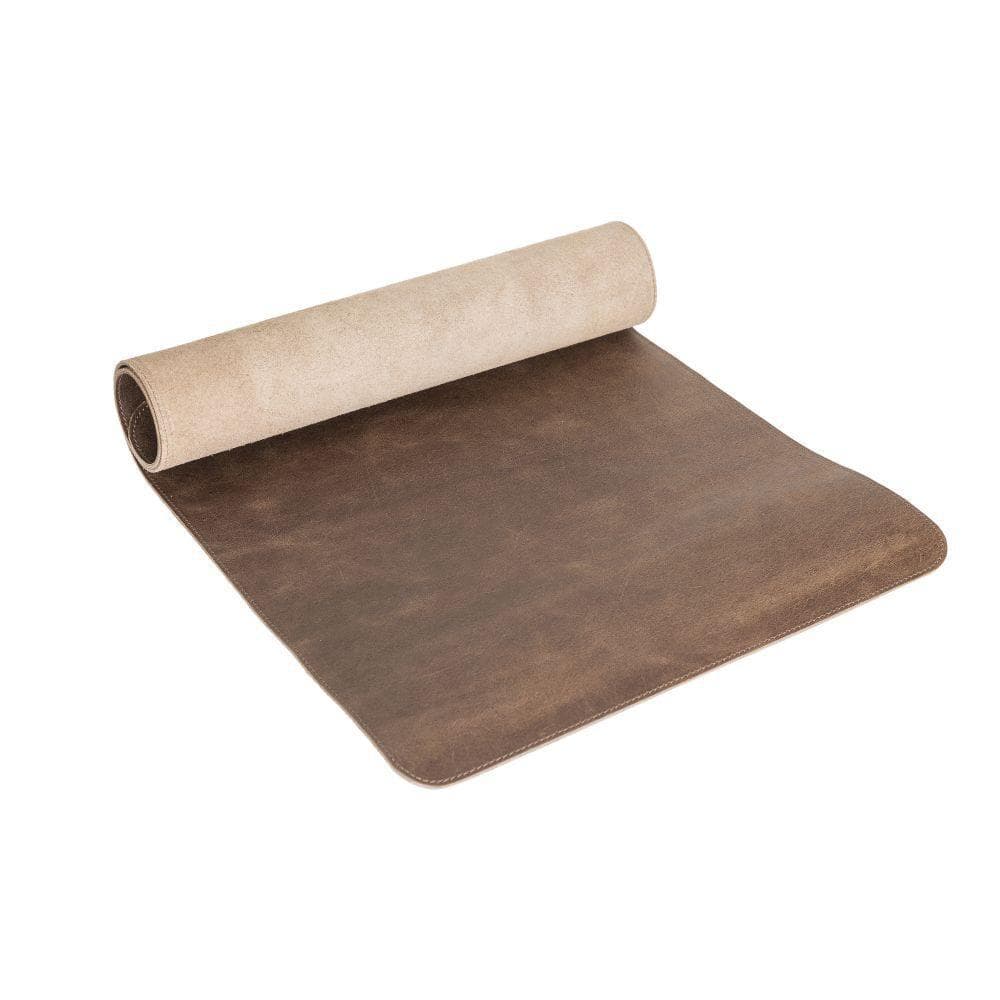Desk Mat Leather Desk Mat & Pad - Brown Bouletta Shop