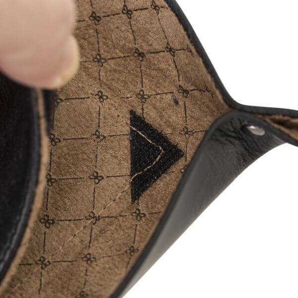 Desk Mat Leather Desk Organizer RST1 - Black Bouletta Shop