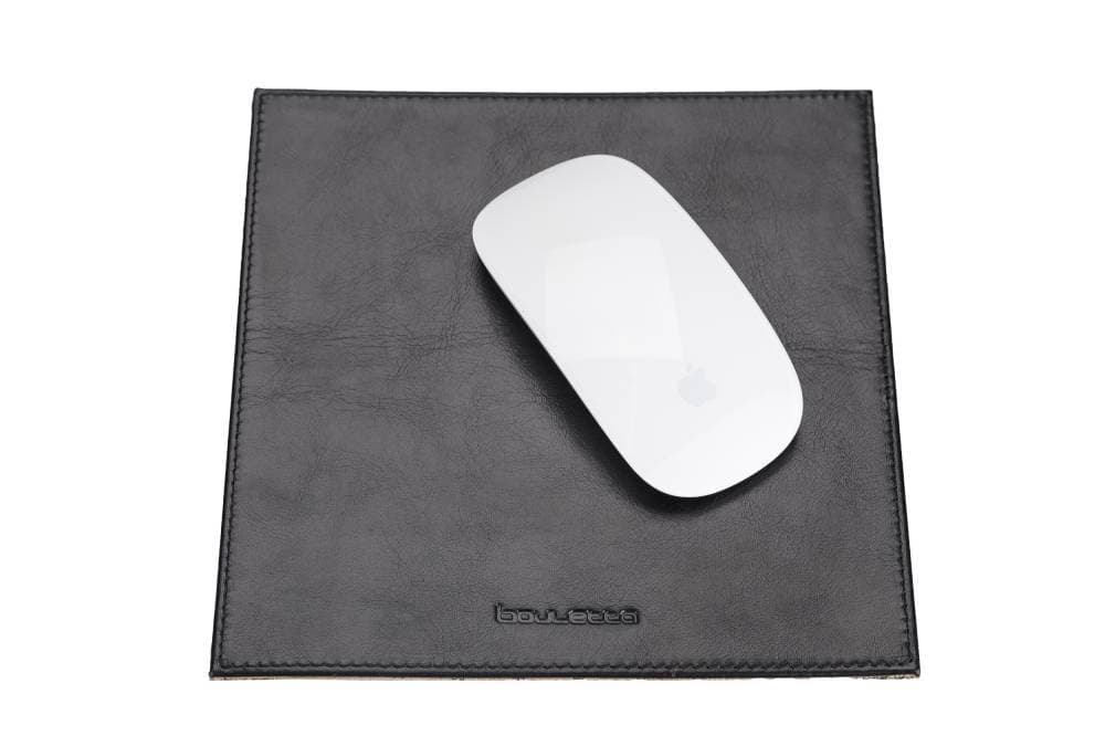 Desk Mat Leather Desk Organizer RST1 - Black Bouletta Shop