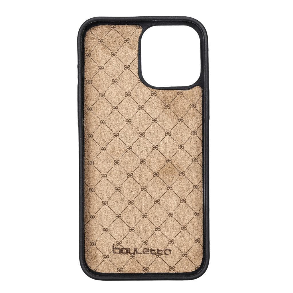 Flexible Leather Back Cover with Card Holder for iPhone 13 Series Bouletta LTD