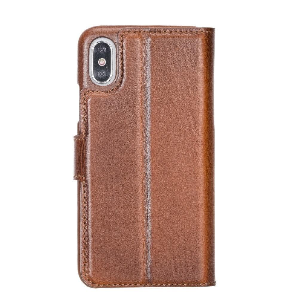 Full Leather Coating Detachable Wallet Case for Apple iPhone X Series Bouletta LTD