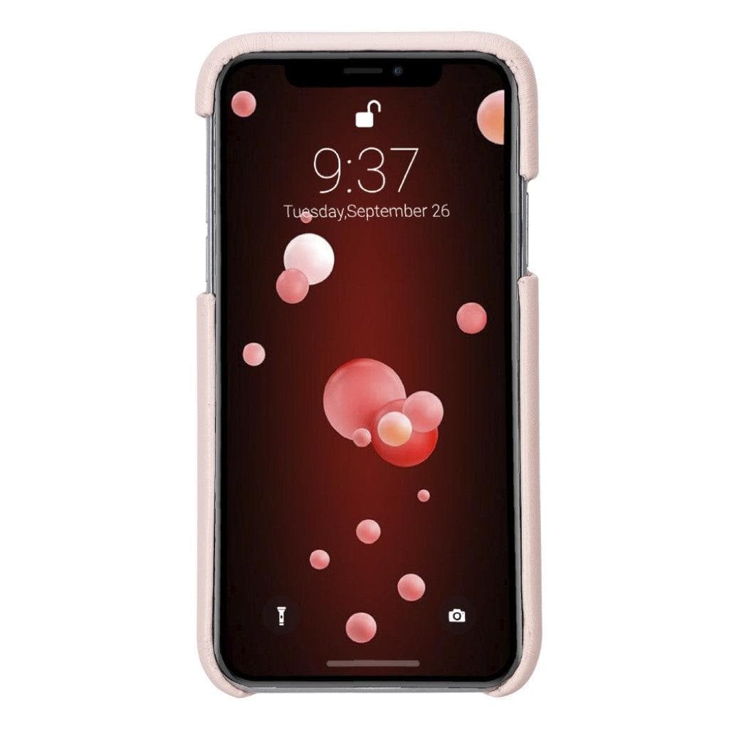 Full Leather Covered Back Cover for Apple iPhone X Series Bouletta LTD