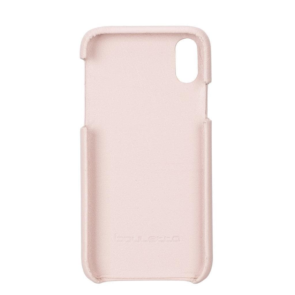 Full Leather Covered Back Cover for Apple iPhone X Series Bouletta LTD