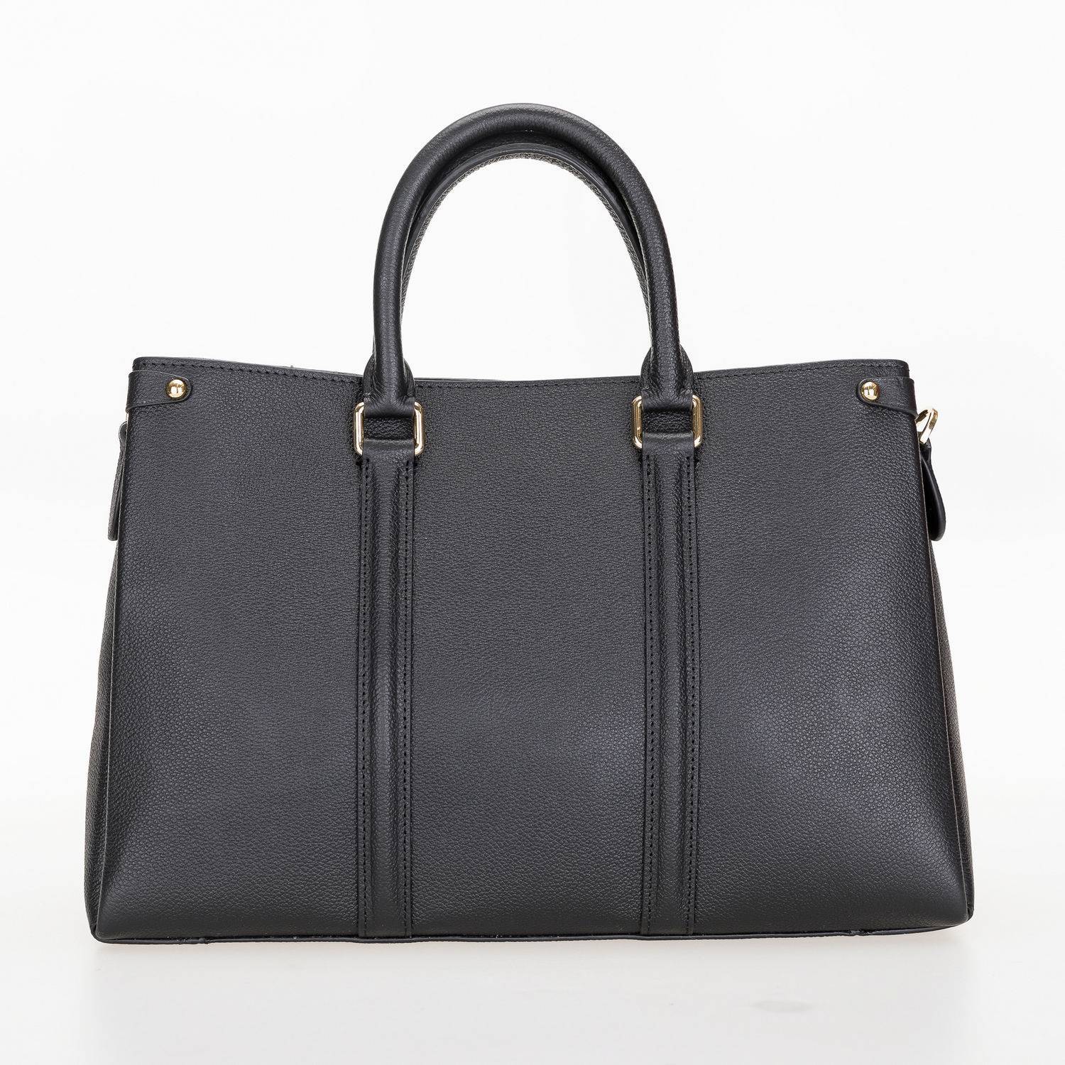 Handbag Lara Medium Leather Women’s Handbag | Women's Bag - Black Color Bouletta Shop