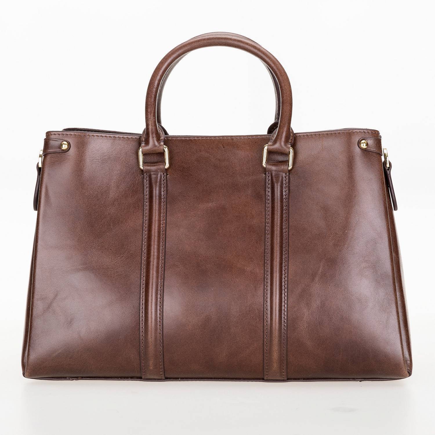 Handbag Lara Medium Leather Women’s Handbag | Women's Bag - Brown Color Bouletta Shop