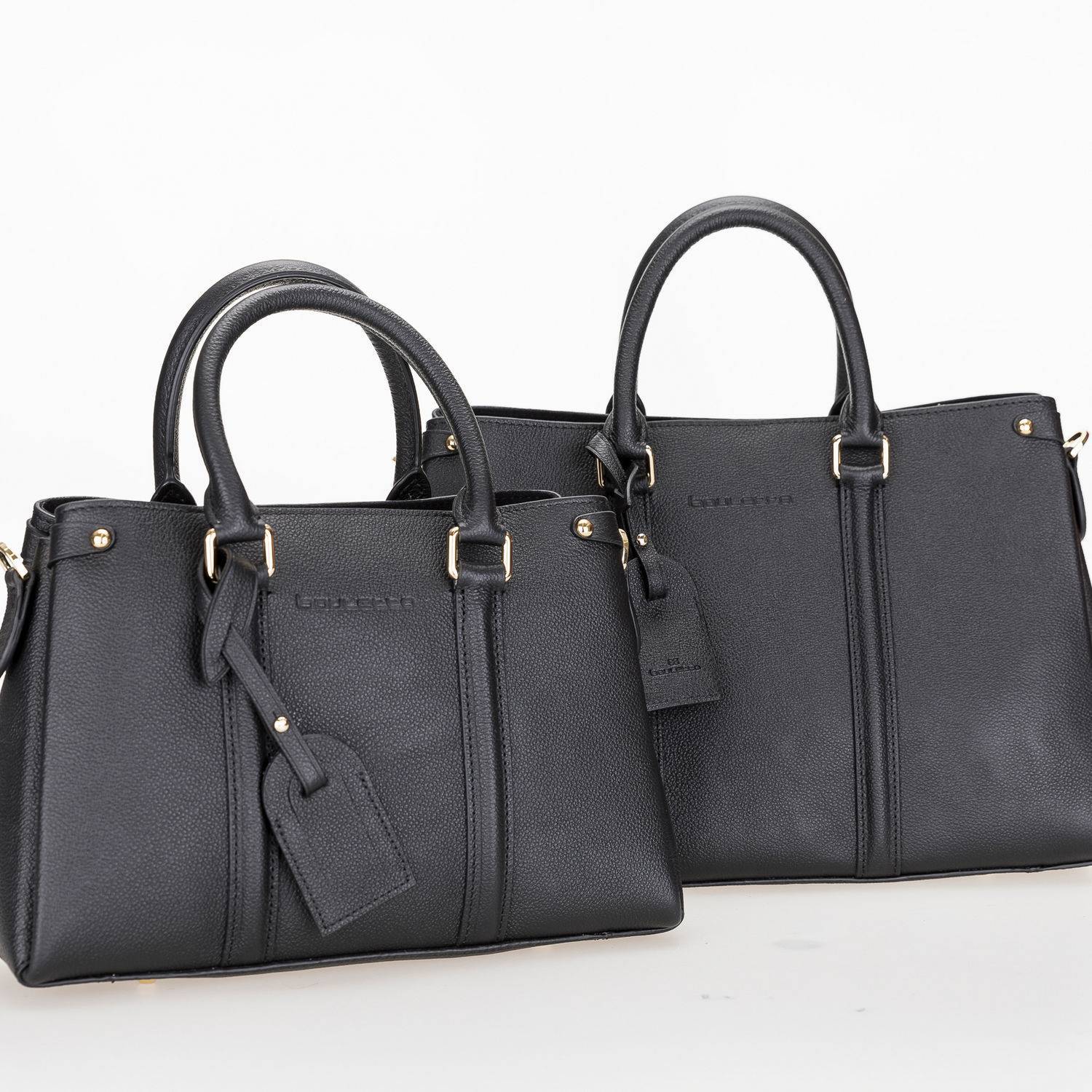 Handbag Lara Small Leather Women’s Handbag | Women's Bag - Black Color Bouletta Shop