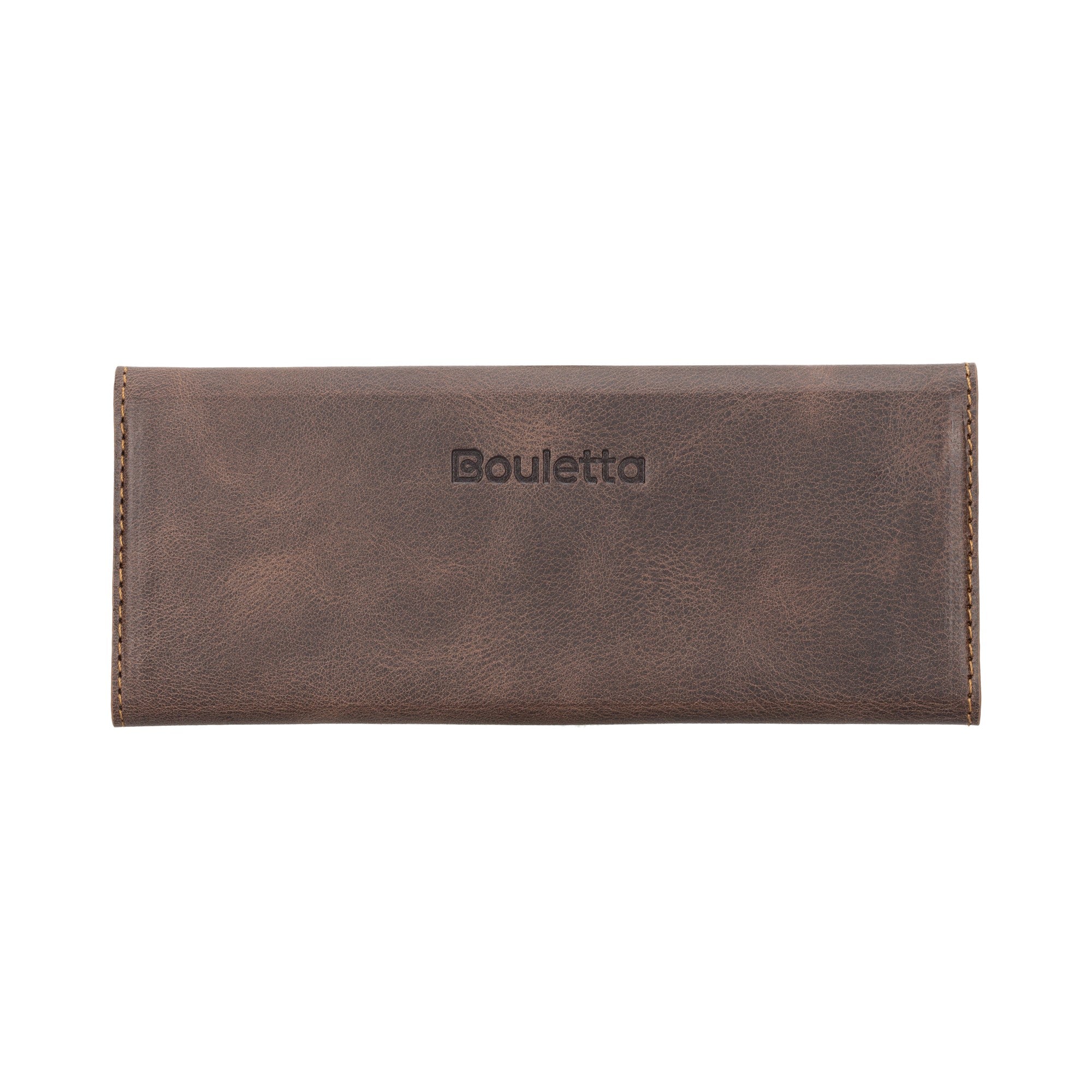 Handmade Genuine Leather Eyewear Case - Magnetic Triangular Design Bouletta LTD