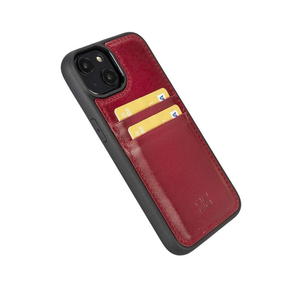 Leather Case for iPhone 15 Series with Card Holder Bouletta LTD