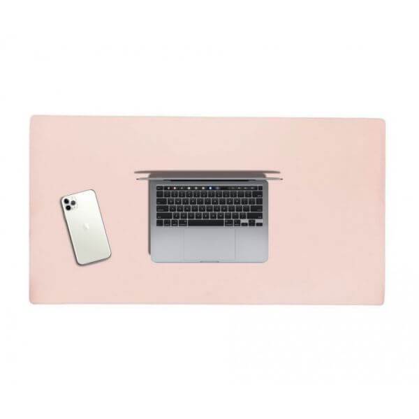 Leather Desk Mat & Pad NU2 - Pink Bouletta Shop