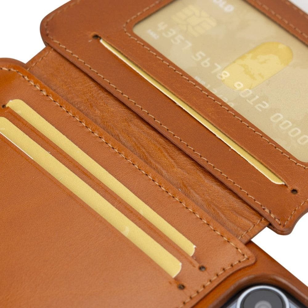 Leather Slim Ultimate Book Wallet Apple iPhone 14 Series Bouletta