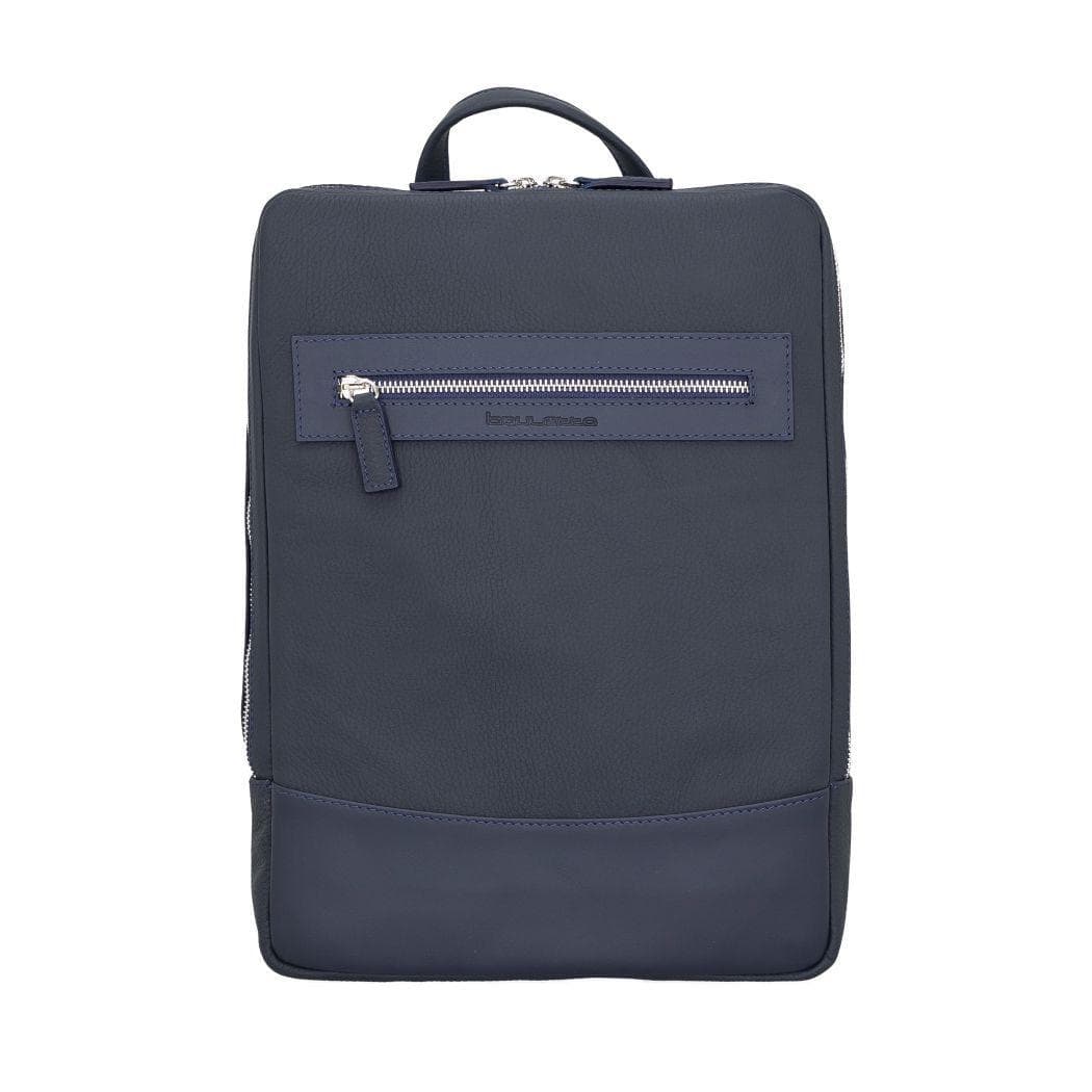 Marlow Leather Backpack Dark Blue Bouletta Shop