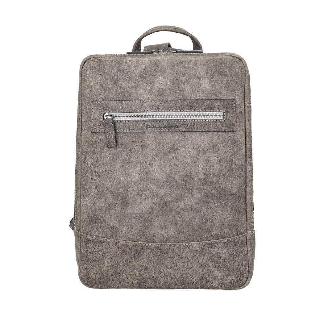 Marlow Leather Backpack Grey Bouletta Shop