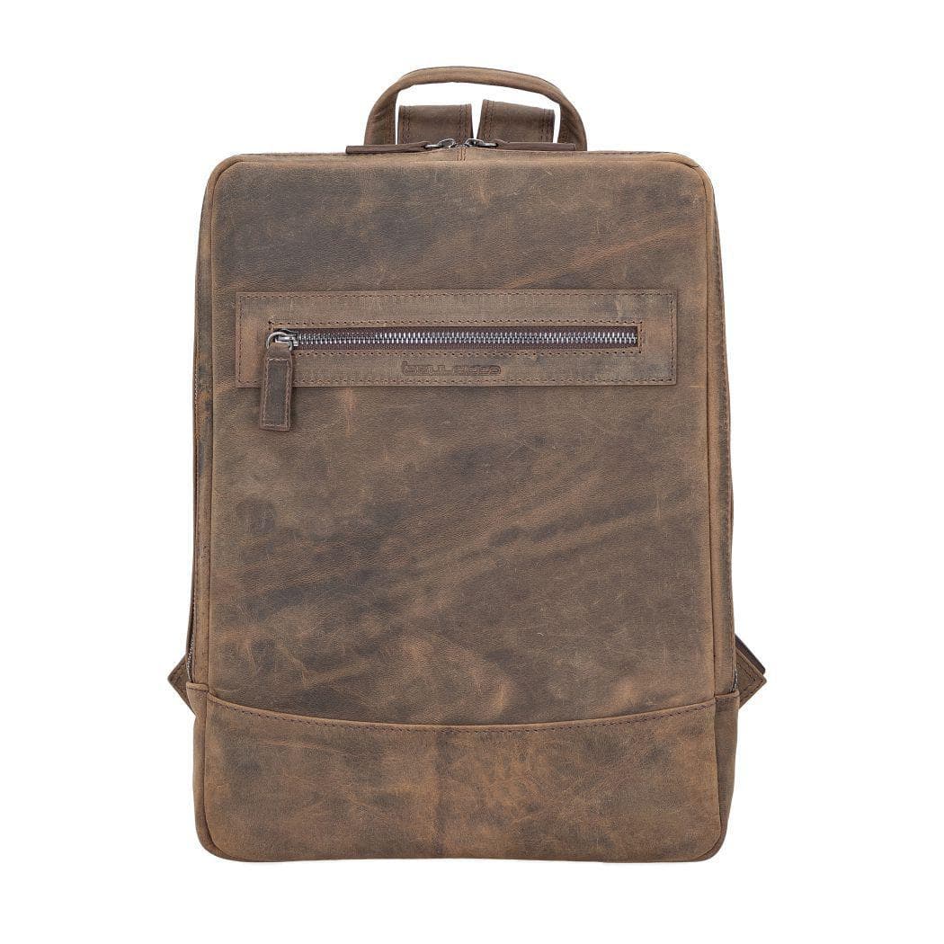 Marlow Leather Backpack Dark Brown Bouletta Shop