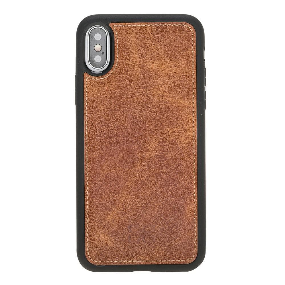 Apple iPhone X and iPhone XS Leather Case - Flexible Leather Cover TiguanTan Bouletta LTD