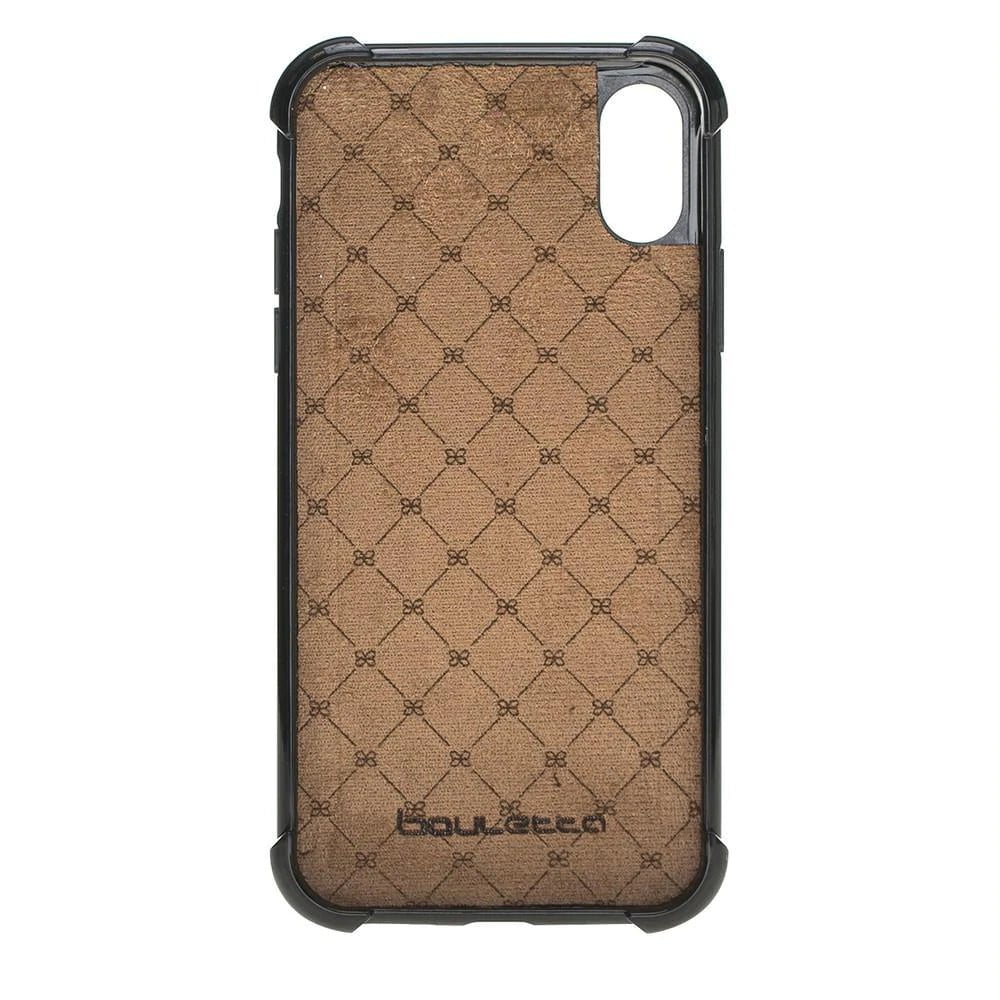Apple iPhone X/XS Edge Protected Back Cover Leather Case for Bouletta LTD