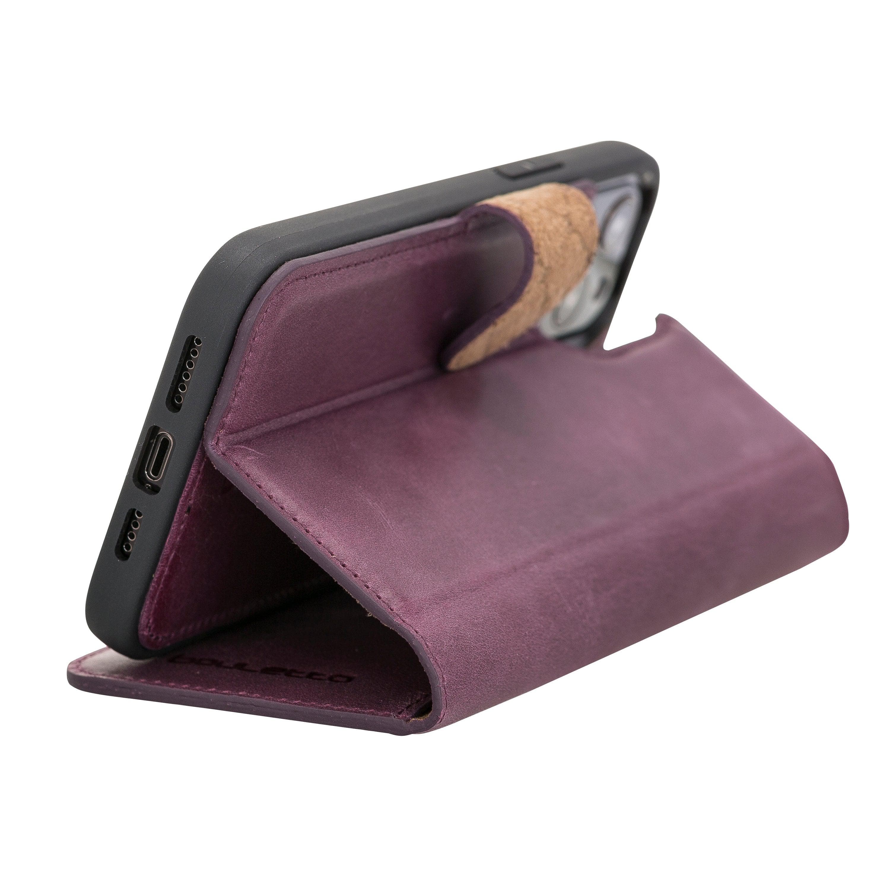 Mobile Phone Cases Detachable Magnetic Leather Wallet Cases for Apple İphone 12 Series Bouletta Shop