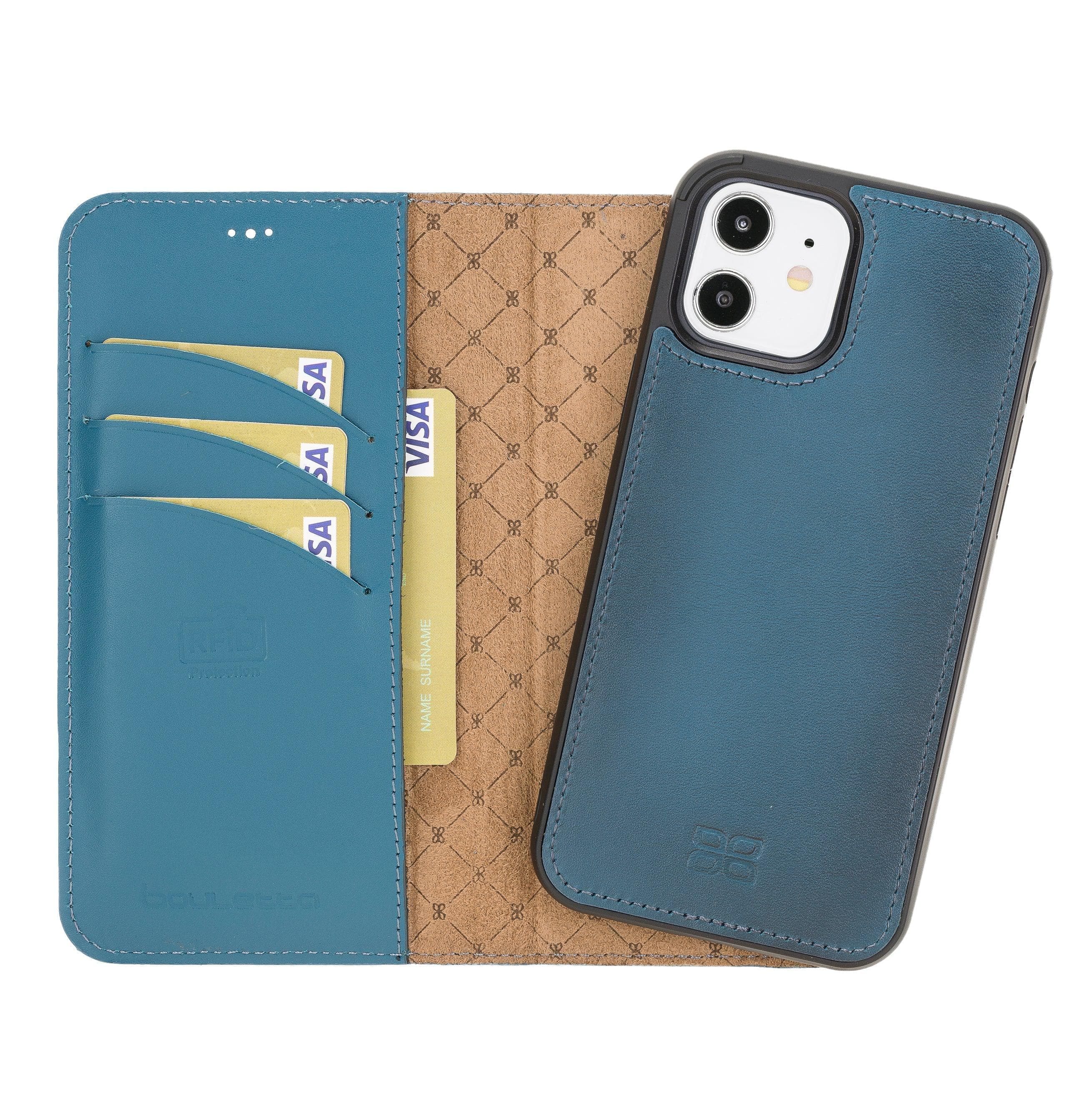 Mobile Phone Cases Detachable Magnetic Leather Wallet Cases for Apple İphone 12 Series Bouletta Shop