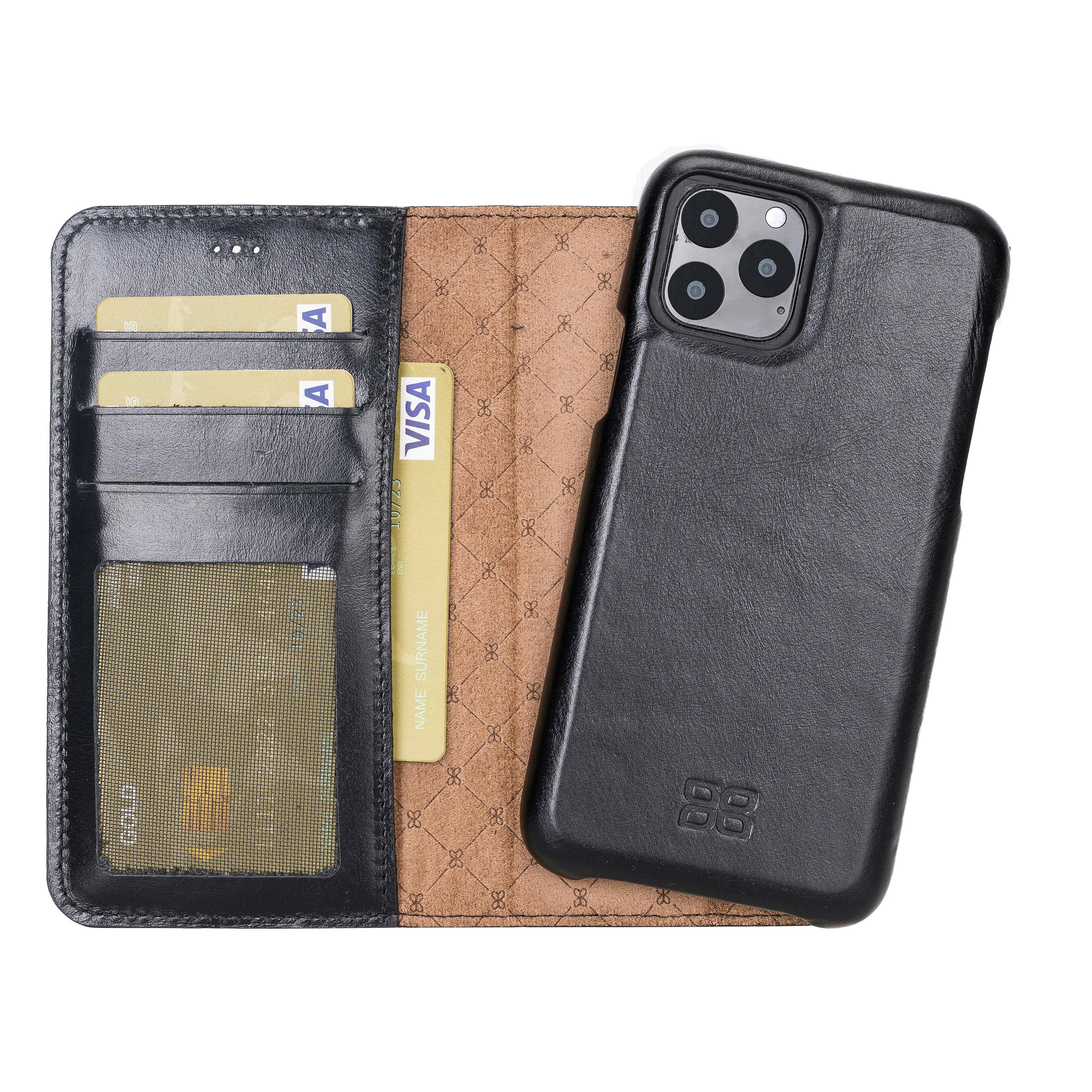 Mobile Phone Cases F360 Magnetic Detachable Leather Wallet Case For Apple iPhone 11 Series Bouletta Shop