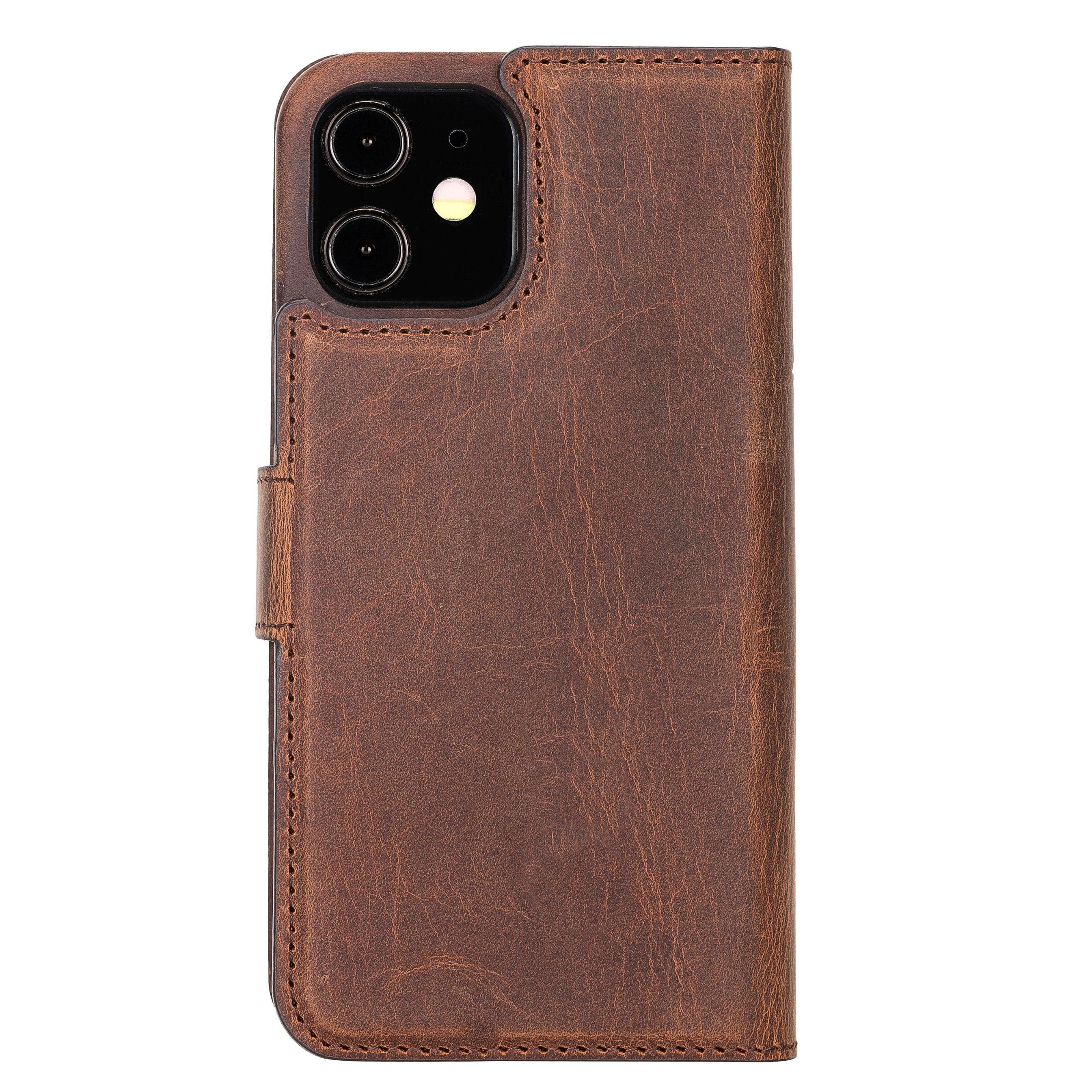 Mobile Phone Cases F360 Magnetic Detachable Leather Wallet Cases for Apple İphone 12 Series Bouletta Shop