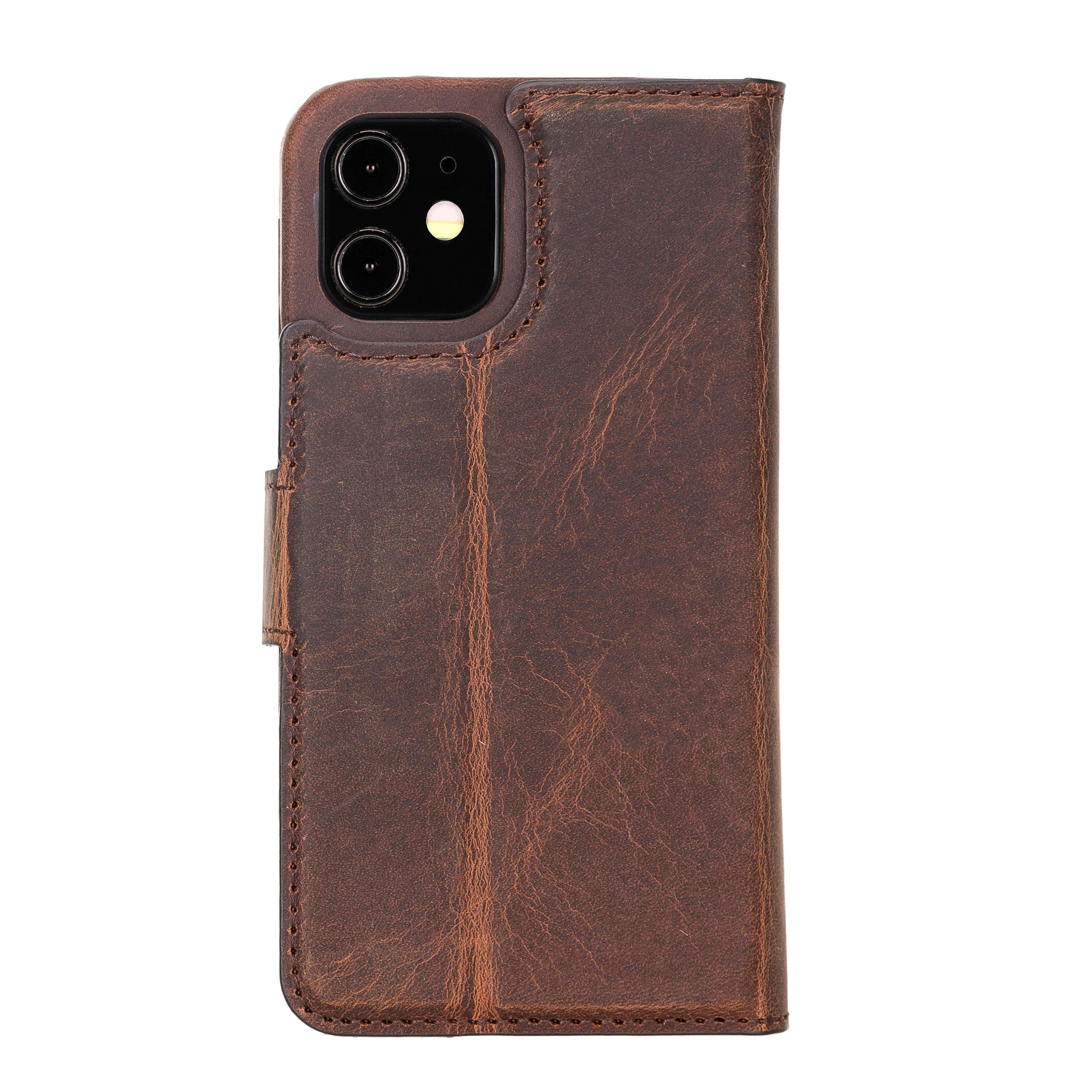 Mobile Phone Cases F360 Magnetic Detachable Leather Wallet Cases for Apple İphone 12 Series Bouletta Shop