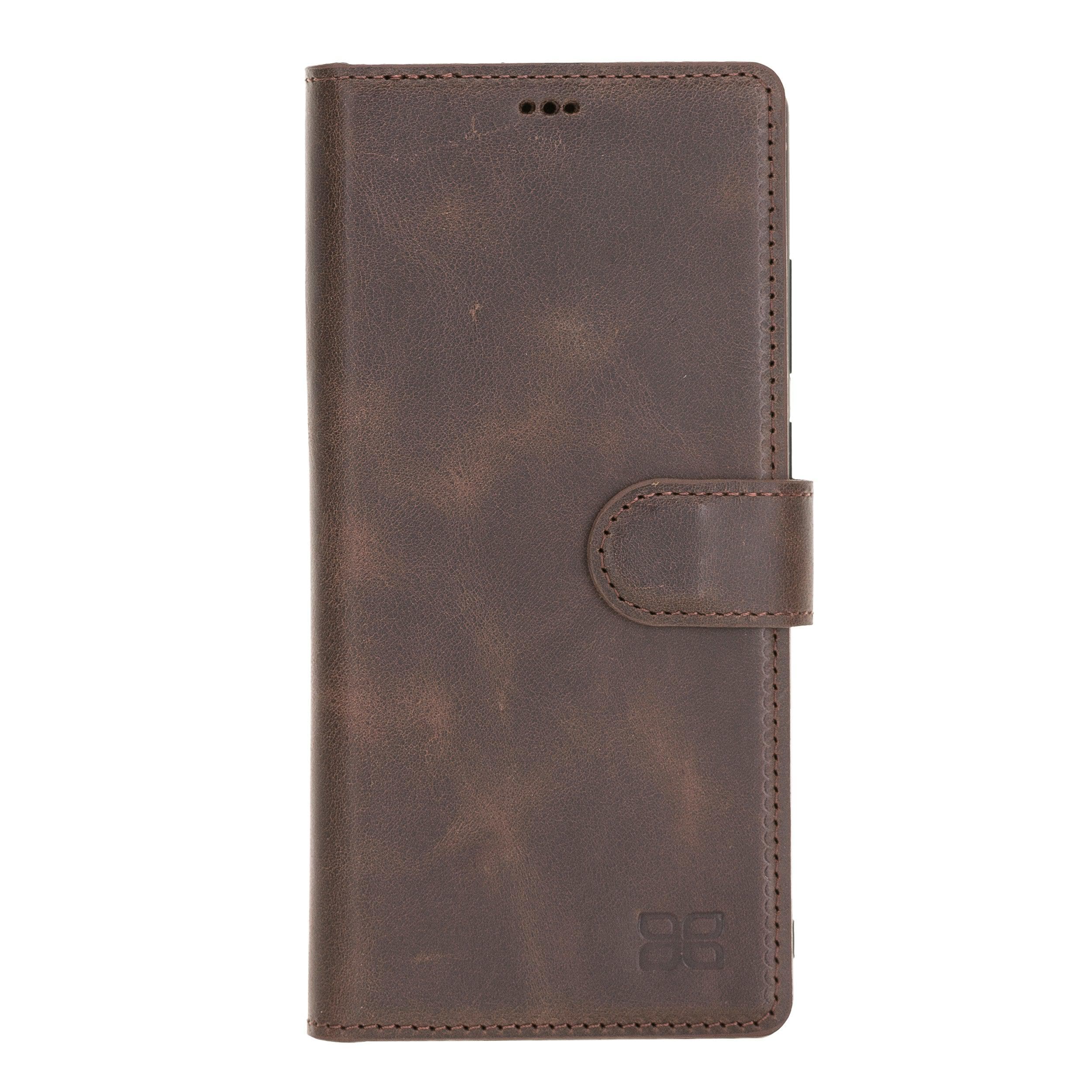 Mobile Phone Cases Magnetic Detachable Zipper Leather Cases for Samsung Note 20 Series Bouletta Shop