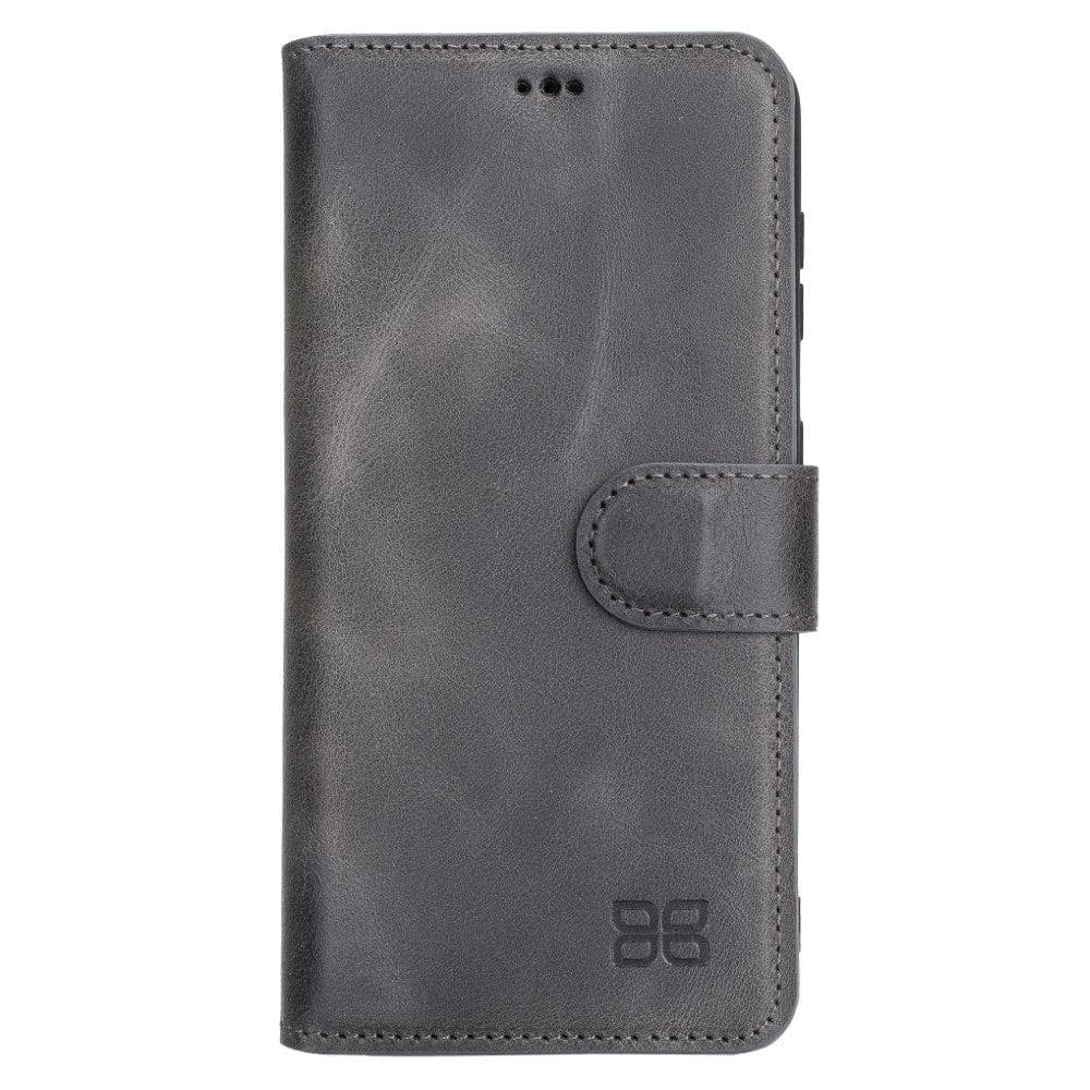 Mobile Phone Cases Non-Detachable Leather Wallet Cases for Samsung Galaxy S21 Series Bouletta Shop