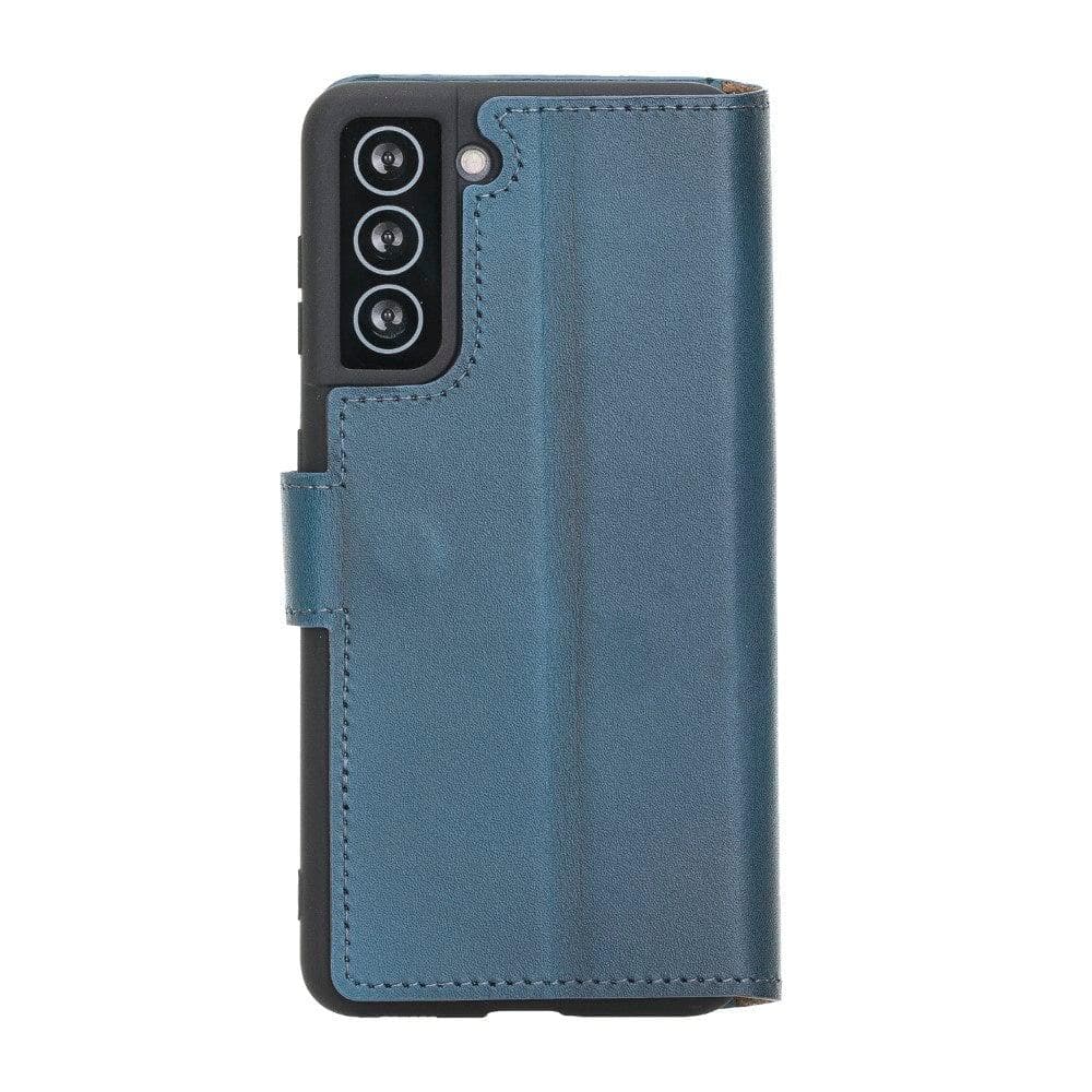 Mobile Phone Cases Non-Detachable Leather Wallet Cases for Samsung Galaxy S21 Series Bouletta Shop