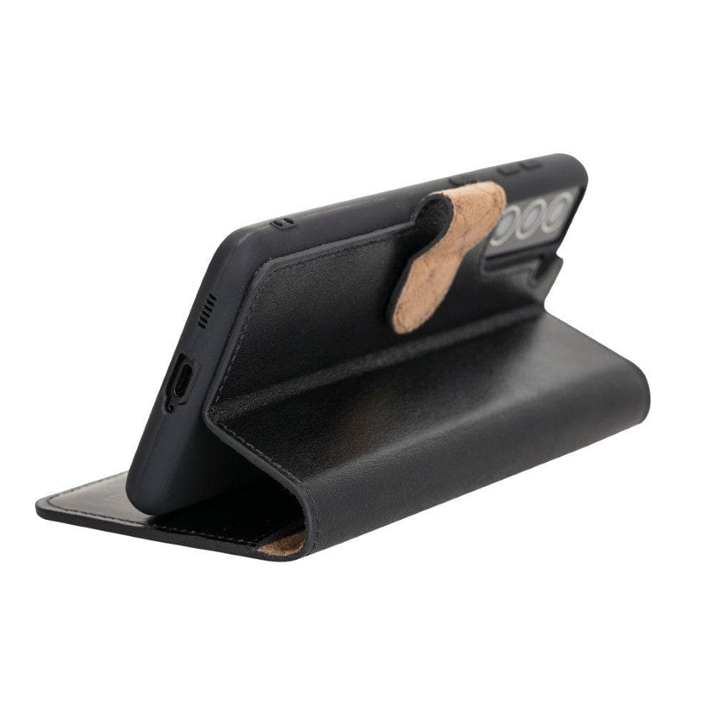 Mobile Phone Cases Non-Detachable Leather Wallet Cases for Samsung Galaxy S21 Series Bouletta Shop