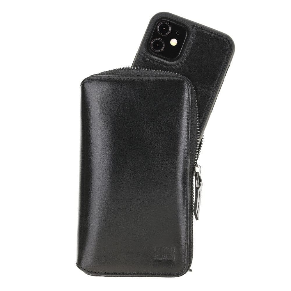 Mobile Phone Cases Pouch Magnetic Detachable Leather Wallet Cases for Apple İphone 12 Series Bouletta Shop