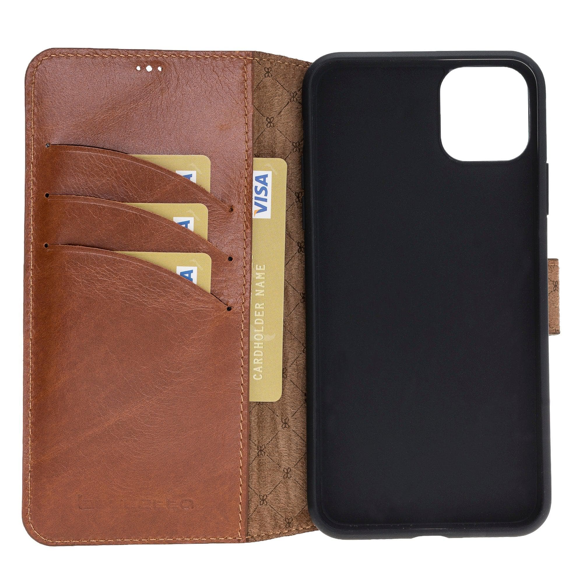 Mobile Phone Cases Wallet Folio with ID Slot Leather Wallet Case For Apple iPhone 11 Series Bouletta Shop