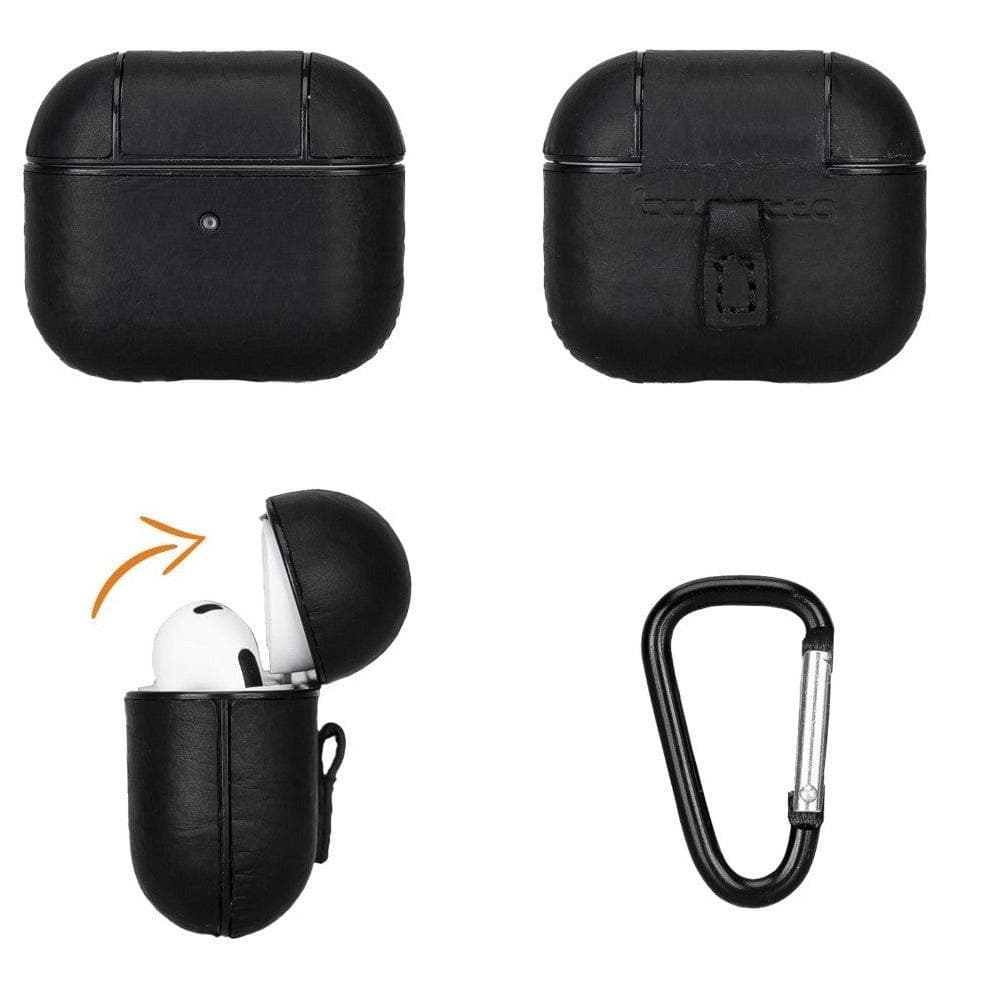 Musical Instrument Amplifier Covers & Cases Jupp Hooked Apple AiPpods 3 Leather Case Bouletta