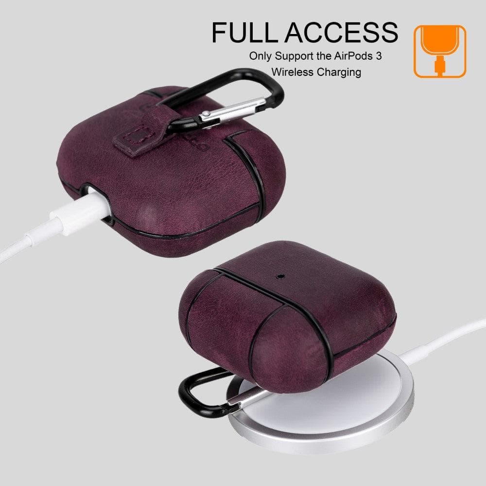 Musical Instrument Amplifier Covers & Cases Jupp Hooked Apple AiPpods 3 Leather Case Bouletta
