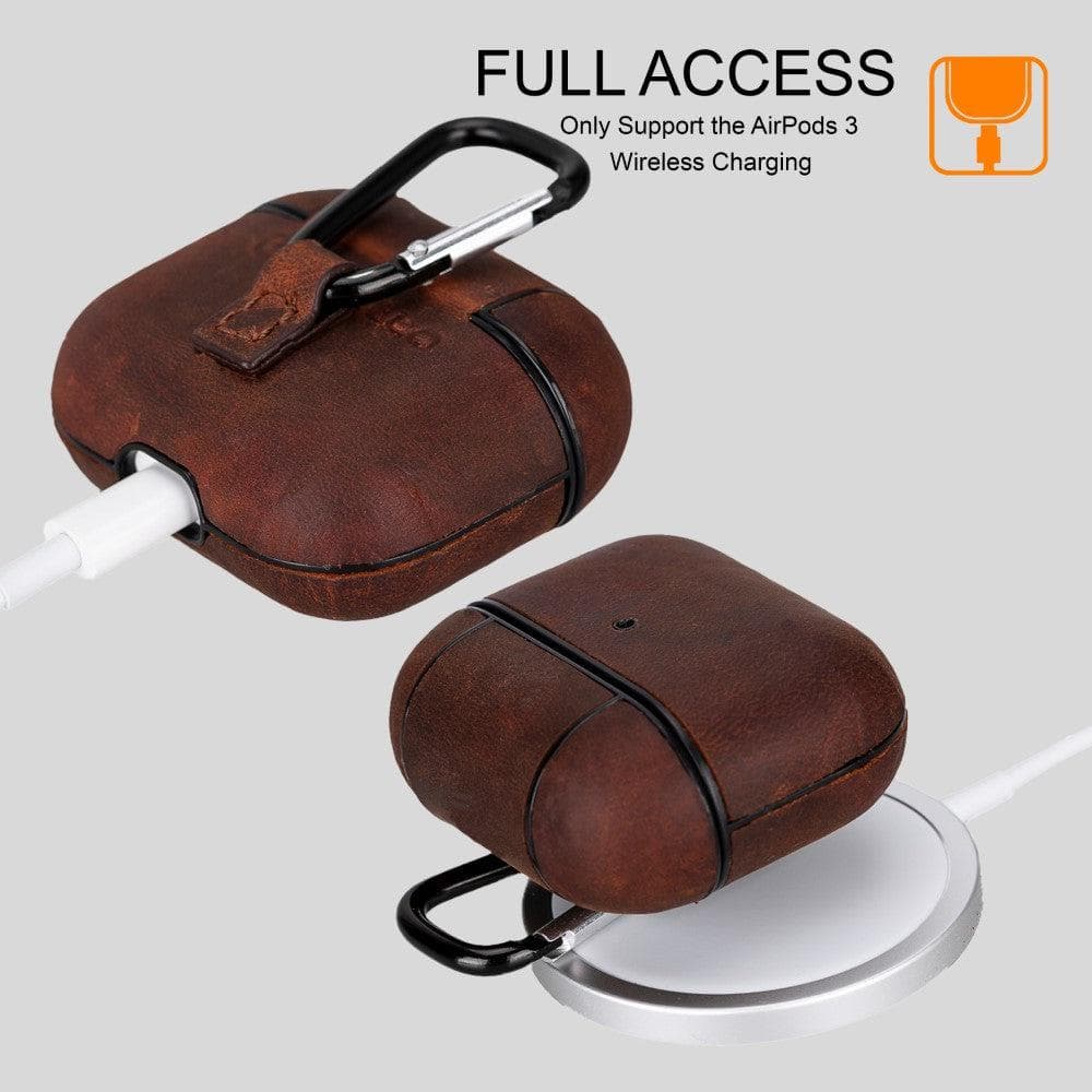 Musical Instrument Amplifier Covers & Cases Jupp Hooked Apple AiPpods 3 Leather Case Bouletta