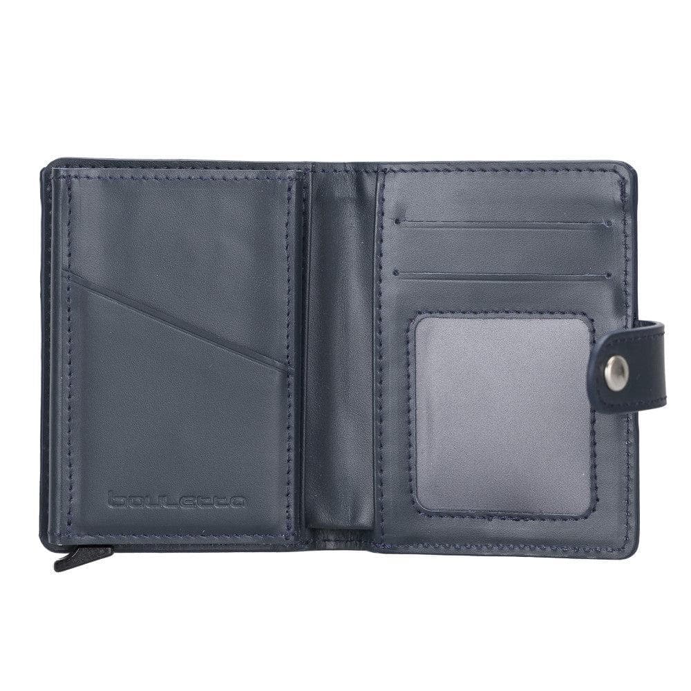 Palermo Zip Mechanical Leather Card Holder Bouletta LTD