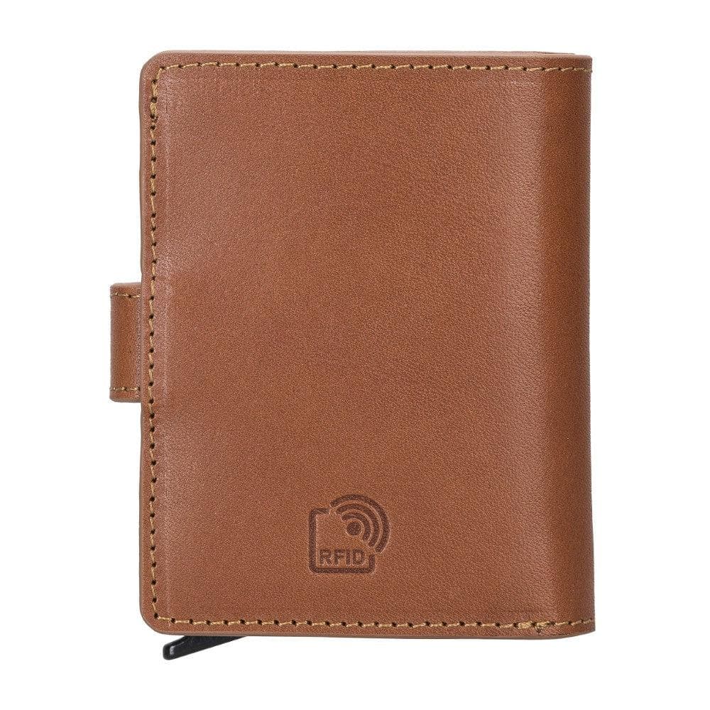 Palermo Zip Mechanical Leather Card Holder Bouletta LTD