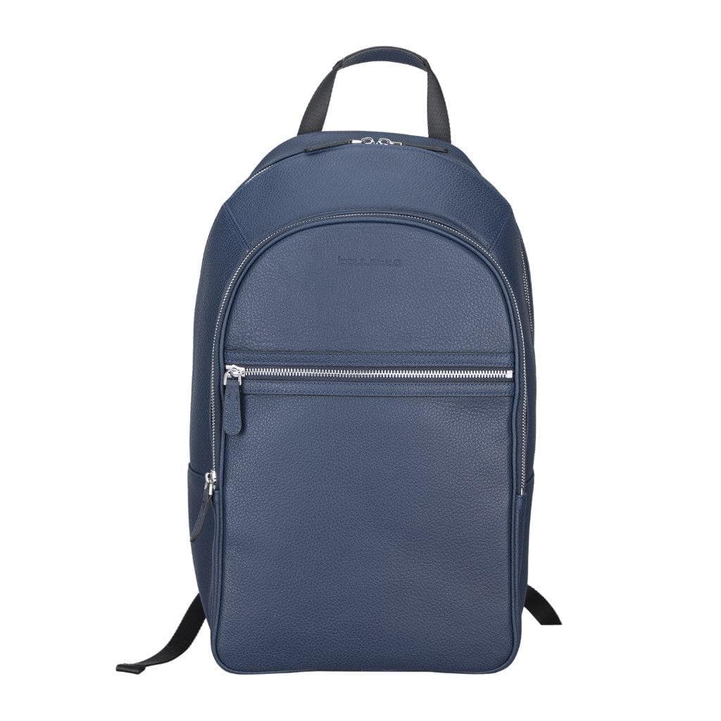 Pella Genuine Leather Backpack & Rucksack - Handmade and Customizable Floater Blue Bouletta LTD