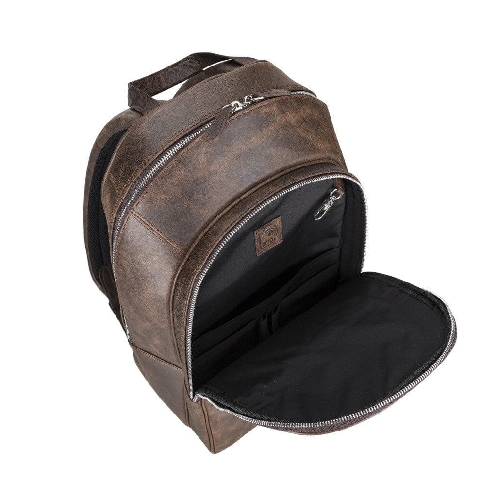 Pella Genuine Leather Backpack & Rucksack - Handmade and Customizable Bouletta LTD